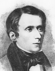 Retrato de Giacomo Leopardi
